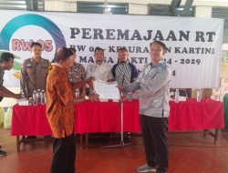 Peremajaan 14 Ketua RT Di RW 05 Kelurahan Kartini Periode 2024-2029 Secara Aklamasi