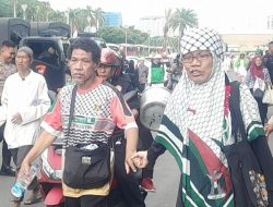 Bhabinkamtibmas Polsek Metro Gambir Monitor Reuni Akbar 212, Situasi Kondusif