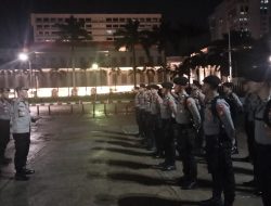 Kapolsubsektor Pasar Baru Pimpin Apel Pengamanan Reuni Akbar 212 Di Lapangan Banteng