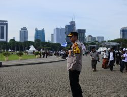 Kapolsek Metro Gambir Kawal Ketat Reuni Akbar Alumni 212 di Monas
