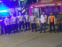 Patroli Tiga Pilar Menteng Kontrol Perbatasan Kwitang Kalipasir Pasca Pilkada DKI Jakarta 2024