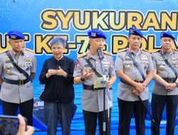 Polairud Baharkam Polri Rayakan HUT ke-74 dengan Semangat Mengamankan Sumber Daya Kelautan