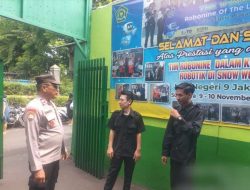 Patroli Dialogis dan Sambang Ke Sekolahan MTs Negeri 9 Jakarta, Bhabinkamtibmas Johar Baru