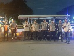 Patroli Tiga Pilar Menteng Hadir Di Jembatan Menteng Tenggulun Untuk Antisipasi Kejahatan Malam Hari