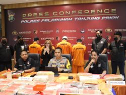 Dukung Program Asta Cita Presiden, Polres Pelabuhan Tanjung Priok Tangkap Tersangka Narkoba