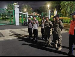 Polsek Metro Gambir Gelar Apel Patroli Cipta Kondisi di Depan Taman Pandang Monas
