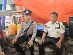 Bhabinkamtibmas Polsek Metro Gambir Gelar Sambang Wilayah dan Cooling System di Pasar Petojo Ilir