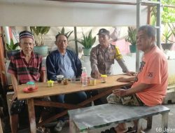 Pasca Pilkada, Bhabinkamtibmas Galur Sambang Dialogis Pererat Hubungan dengan Tokoh Masyarakat dan Warga