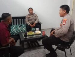 Kapolsubsektor Salemba Bersama Anggota Sambang Ke Petugas Lapas Salemba