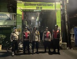 Patroli Cipta Kondisi Polsek Johar Baru, Ciptakan Keamanan dan Kenyamanan Masyarakat Pasca Pilkada