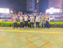 Patroli Dan Himbauan Kamtibmas Warga Di Sekitaran Kawasan Bundaran HI