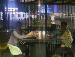 Polsek Metro Gambir Lakukan Patroli di Pos Betawi, Situasi Terkendali