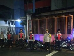 Patroli Cipta Kondisi Polsek Johar Baru Pasca-Pilkada, Menciptakan Keamanan dan Kenyamanan Warga