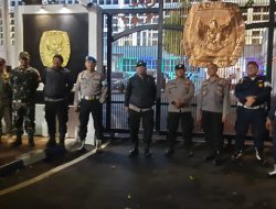 Patroli Tiga Pilar Menteng Kontrol Kantor KPU Pusat RI Pasca Pilkada DKI Jakarta Yang Berjalan Aman Dan Damai