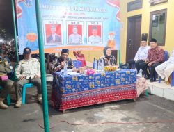 Bhabinkamtibmas Hadiri Pemilihan Ketua RW.010 Kelurahan Utan Panjang