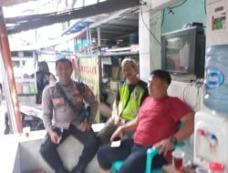 Polsek Metro Gambir Gelar Patroli Kewilayahan Pasca Hujan di Kebon Kelapa