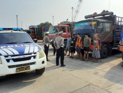 Satlantas berikan imbauan Kamseltibcarlantas dan Cooling System Pilkada