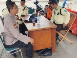 Unit Samapta Polsek Sawah Besar Sambangi Masjid Istiqlal Jaga Situasi Kamtibmas