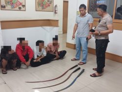 Polsek Kemayoran Berhasil Amankan 3 Remaja Pelaku Tawuran Dengan Senjata Tajam
