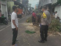 Patroli dan Sambang Dialogis Bhabinkamtibmas Tanah Tinggi Pemantauan Wilayah Selesai Pilkada
