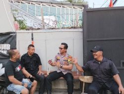 Bhabinkamtibmas Kampung Rawa Melaksanakan Patroli Dialogis Berikan Imbauan Petugas Security