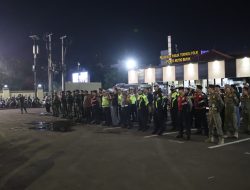 Kapolres Metro Depok Pimpin Apel Patroli Gabungan untuk Ciptakan Rasa Aman di Kota Depok