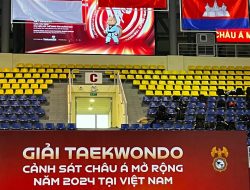 Tim Garuda Bhayangkara Presisi Juara Umum ke-2 di Ajang Taekwondo Polisi Terbuka Vietnam