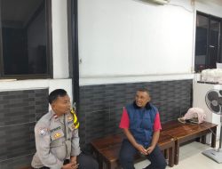 Bhabinkamtibmas Polsek Metro Gambir Intensifkan Patroli Menjelang Natal dan Tahun Baru