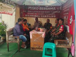 Bhabinkamtibmas Kelurahan Serdang Melakukan Sosialisasi Tiga Pilar dalam Pemeliharaan Keamanan lingkungan