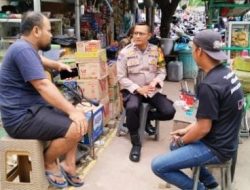 Deteksi Dini Gangguan Kamtibmas Bhabinkantibmas Cempaka Putih Timur Sambang Warga Binaannya