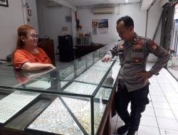 Patroli Toko Emas, Unit Samapta Polsek Senen Sampaikan himbauan kamtibmas