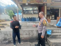 Patroli Dialogis Bhabinkamtibmas Kebon Kacang Kunjungi Rusun Kebon Kacang