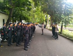 Apel Pengamanan Dan Aksi Unjuk Rasa Di Kantor Komnas HAM Di Jalan Latuharhari