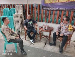 Selesai Pilkada dan Jelang Nataru Bhabinkamtibmas Sambang Tokoh Masyarakat Sampaikan Pesan Kamtibmas