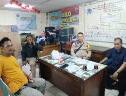 Musyawarah Bhabinkamtibmas Gunung Sahari Utara Dengan Tokoh Warga Terkait Antisipasi Kebakaran