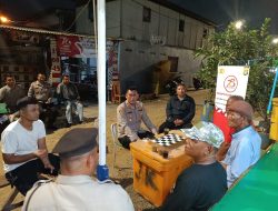 Ngopi Kamtibmas Polsek Kawasan Kali Baru untuk Kamtibmas dan Colling System