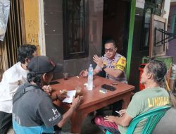 Sambang Wilayah Bhabinkamtibmas Kelurahan Kampung Rawa Cooling System Kamtibmas Dengan Warga