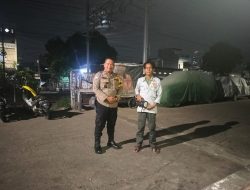 Polsek Metro Gambir Gelar Patroli Satkamling di Duri Pulo