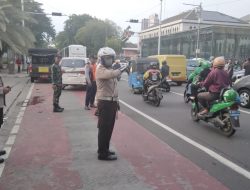 Penertiban PKL Dan Parkir Liar Di Sekitar Masjid Istiqlal Sawah Besar