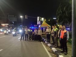 Patroli Malam Dalam Oprasi Cipta Kondisi Gabungan Tiga Pilar Sawah Besar