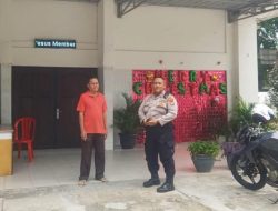 Jelang Natal Panit Sabhara Polsek Cempaka Putih Patroli Dialogis Ke Pengurus Gereja
