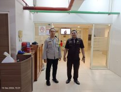 Asisten Bhabinkamtibmas Gunung Sahari Utara Lakukan Pengamanan Ibadah di Gereja Abbalove