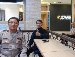 Pengamanan Ibadah Minggu Di GBI Antiokhia Wisma Samaria