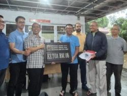 Bhabinkamtibmas Cempaka Putih Timur Hadiri Peremajaan Ketua Rw 08 Kelurahan Cempaka Putih Timur