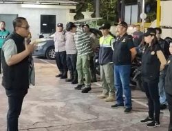 Kanit Reskrim Polsek Cempaka Putih Pimpin Apel Persiapan Patroli Tiga Pilar