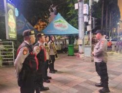 Patroli Rutin Polsek Menteng Himbauan Kamtibmas Sepanjang Jalan Mh Thamrin