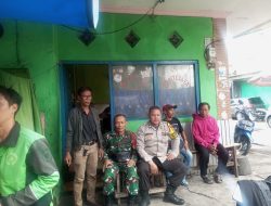 Patroli Bersama Bhabinkamtibmas dan Babinsa Karang Anyar Di Pemukiman