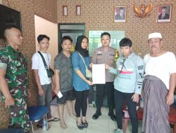 Bhabinkamtibmas Kartini Selesaikan Konflik Warga Melalui Mediasi