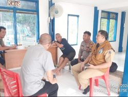 Bhabinkamtibmas Pegangsaan Sambang Pos Sekretariat RW 02 Pegangsaan