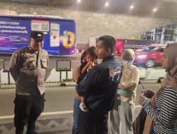 Kapolsubsektor Cut Mutia Pemantauan Area Penyebrangan Jalan Mh Thamrin
